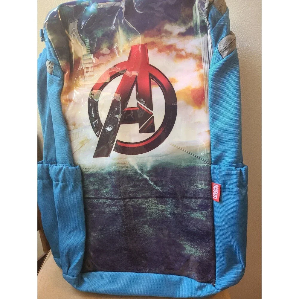 Avengers Large Backpack Disney Marvel Back to School with Stickers